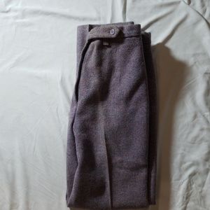 White Stag pants petite small 100% wool purple
